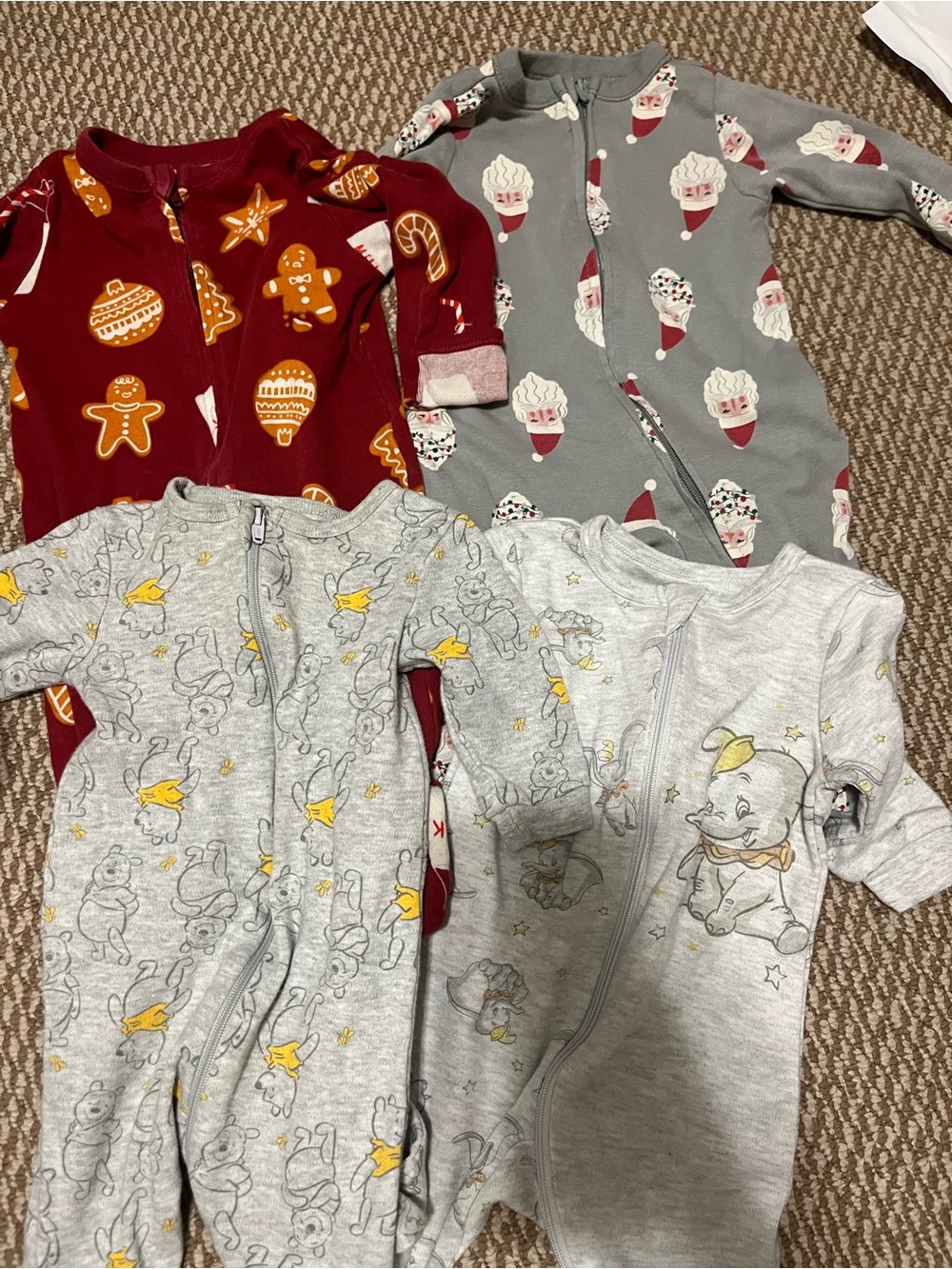 0-3M baby sleepers disney and old navy